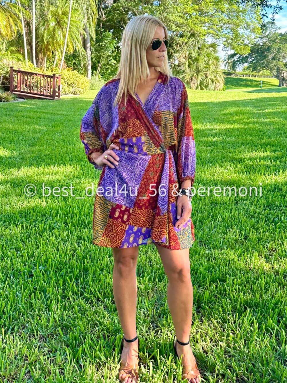 SALE!!! ZARA WOMENS MULTICOLORED PATCHWORK LONG SLEEVES MINI DRESS SIZES(XS,S,M)